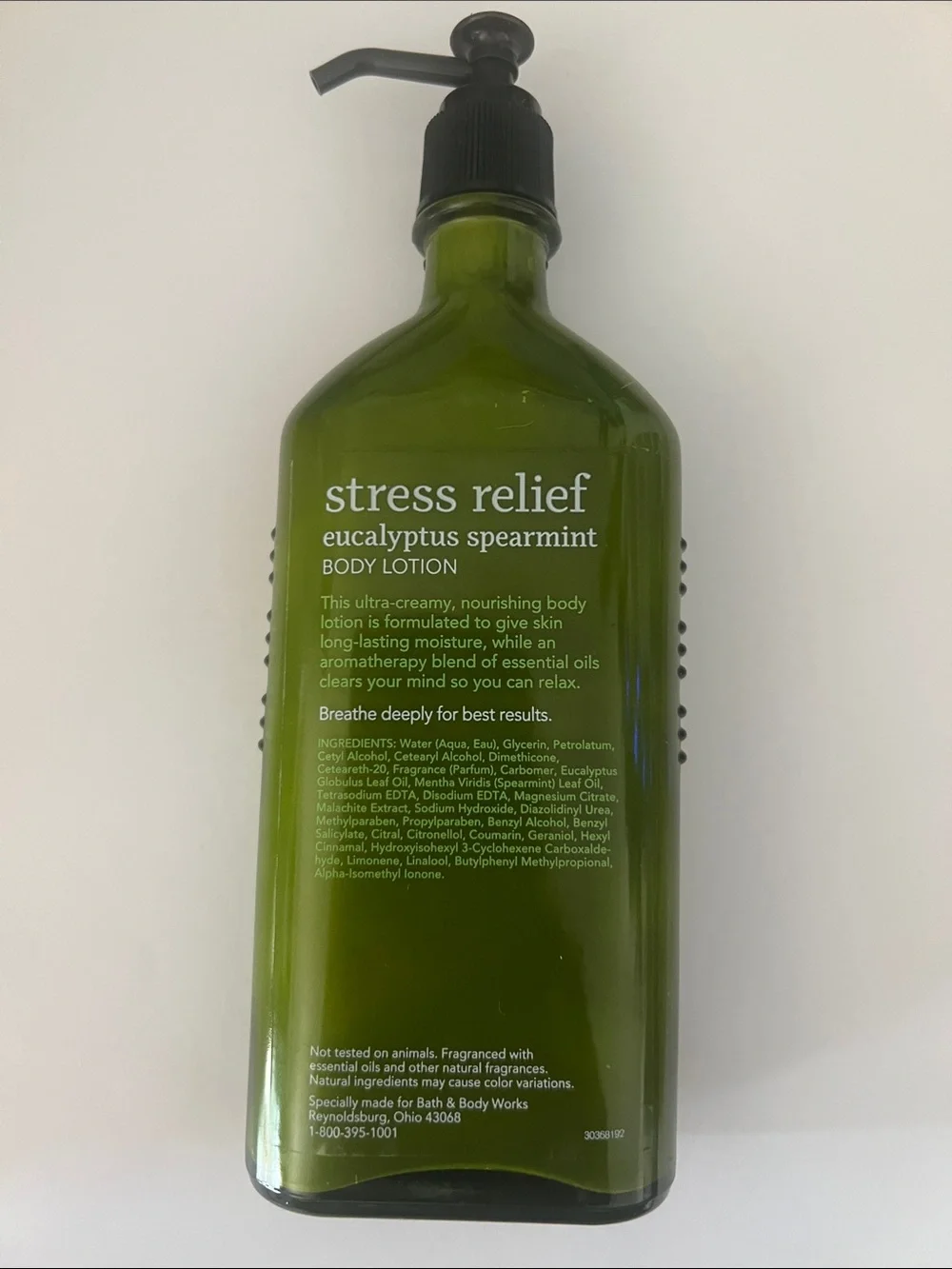 Bath & Body Works Stress Relief Lotion